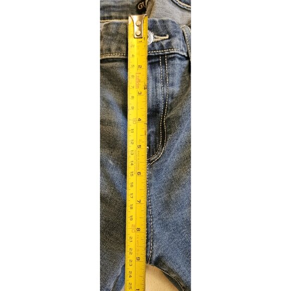 Guess Mid Rise Skinny Melanie Fit Jeans Blue Stretch Size 29 - Picture 3 of 13